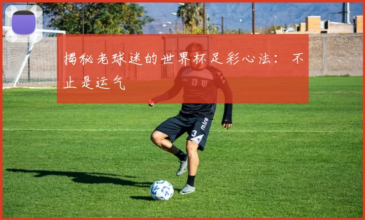 揭秘老球迷的世界杯足彩心法:不止是运气